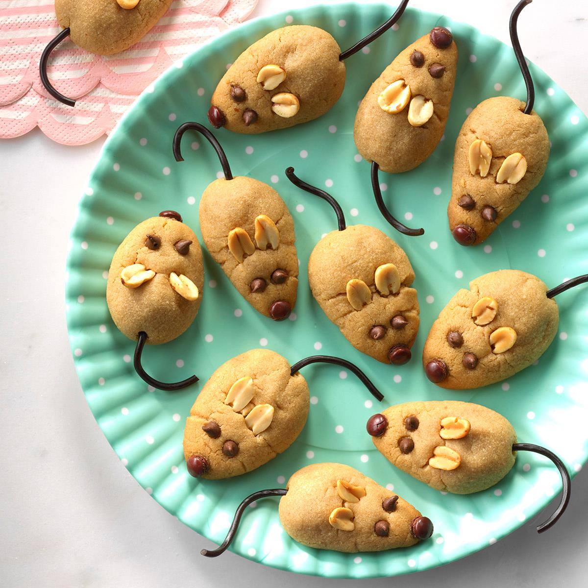 Peanut Butter Christmas Mice Recipe