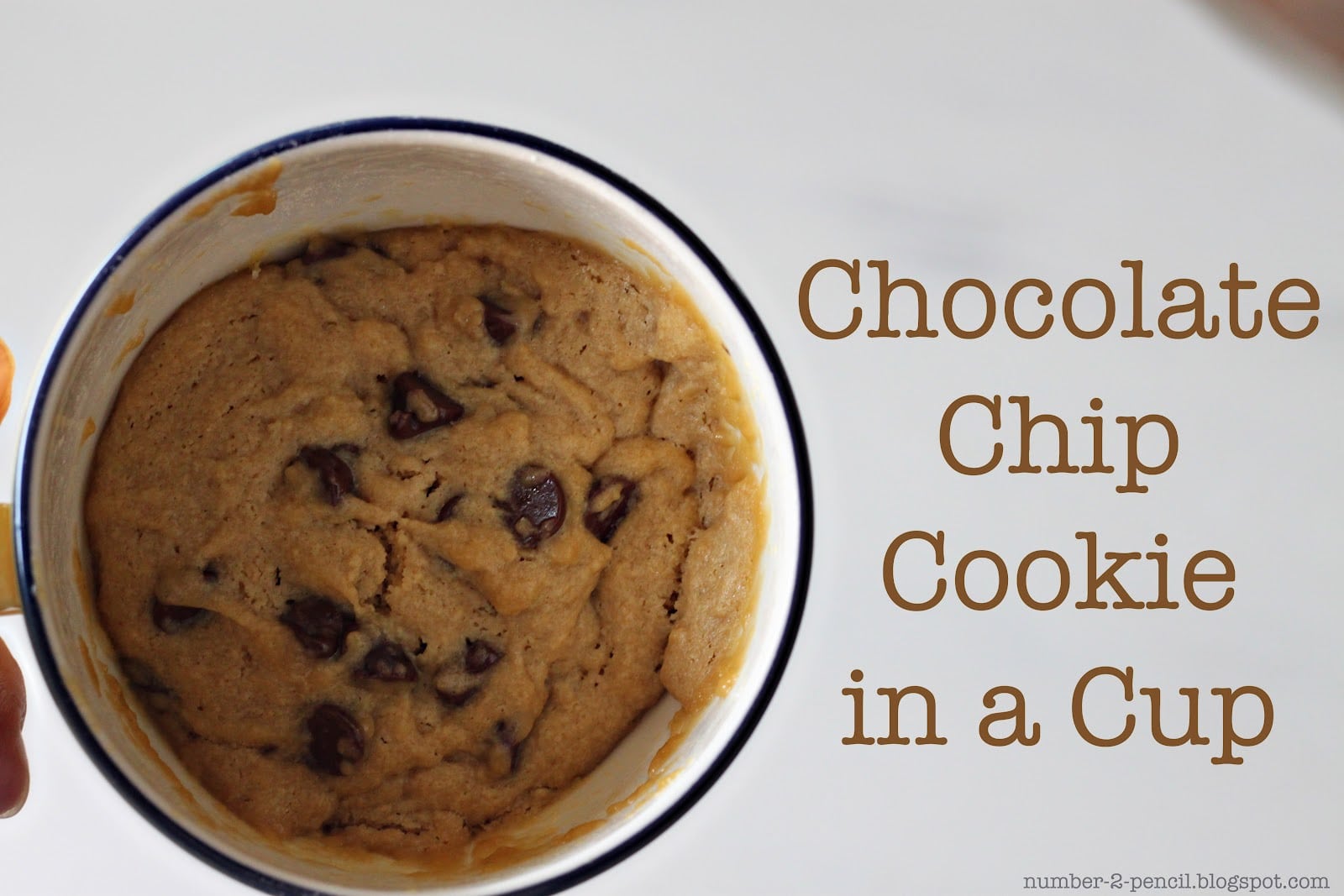Perfect Single Serving Size Chocolate Chip Cookies