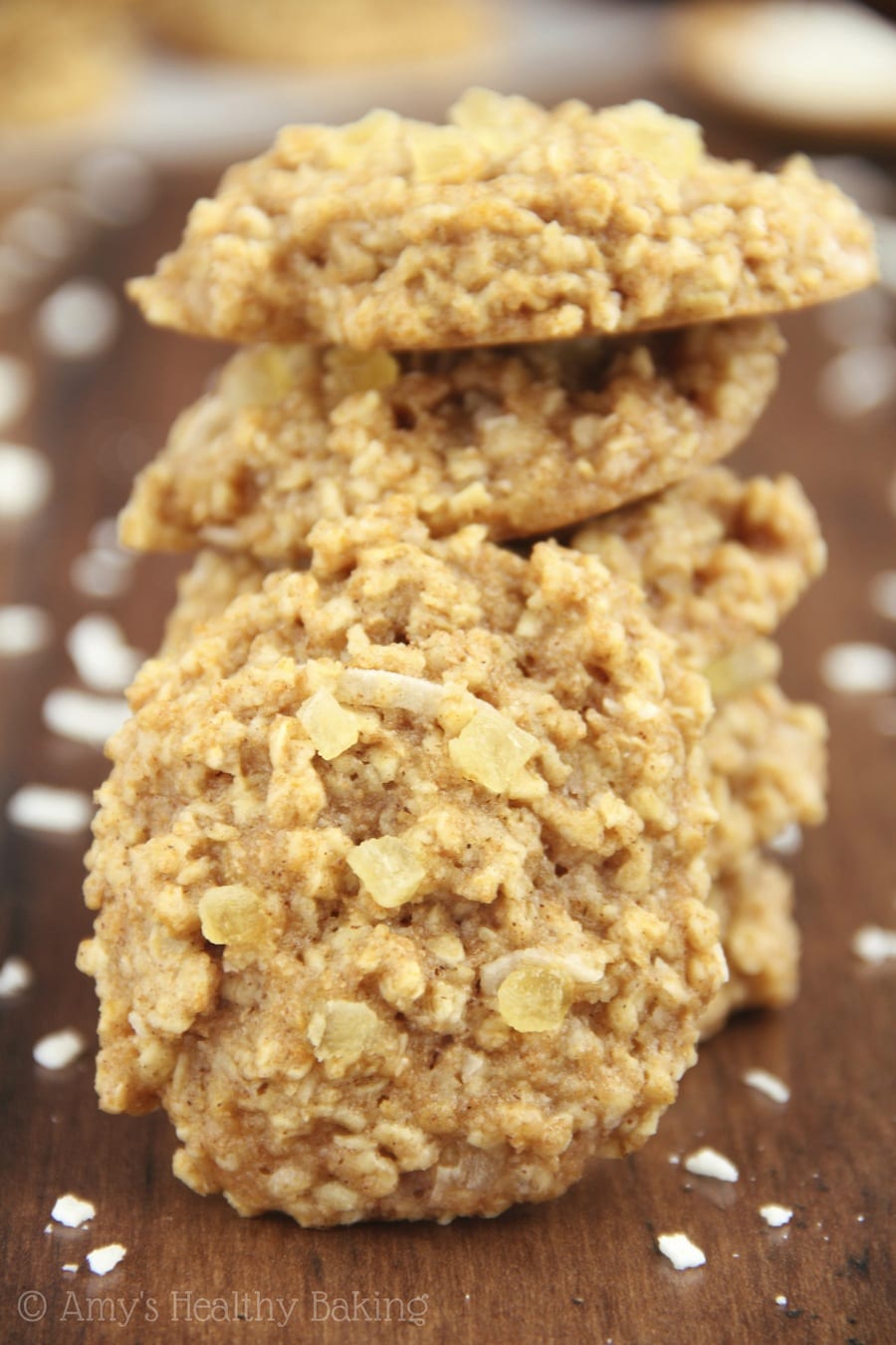 Pineapple Coconut Oatmeal Cookies