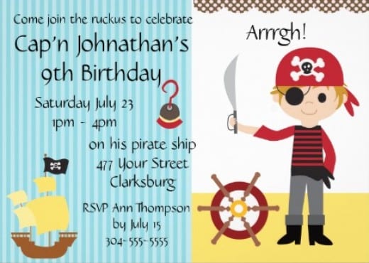 Pirate Invitations Archives
