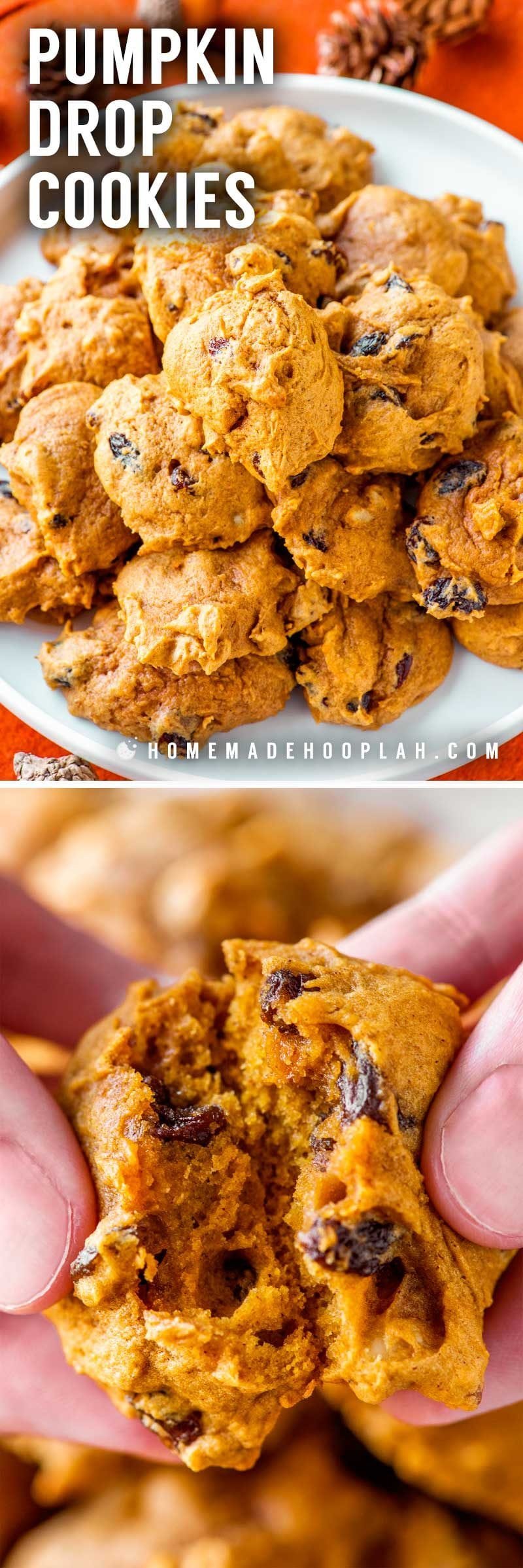 Pumpkin Drop Cookies