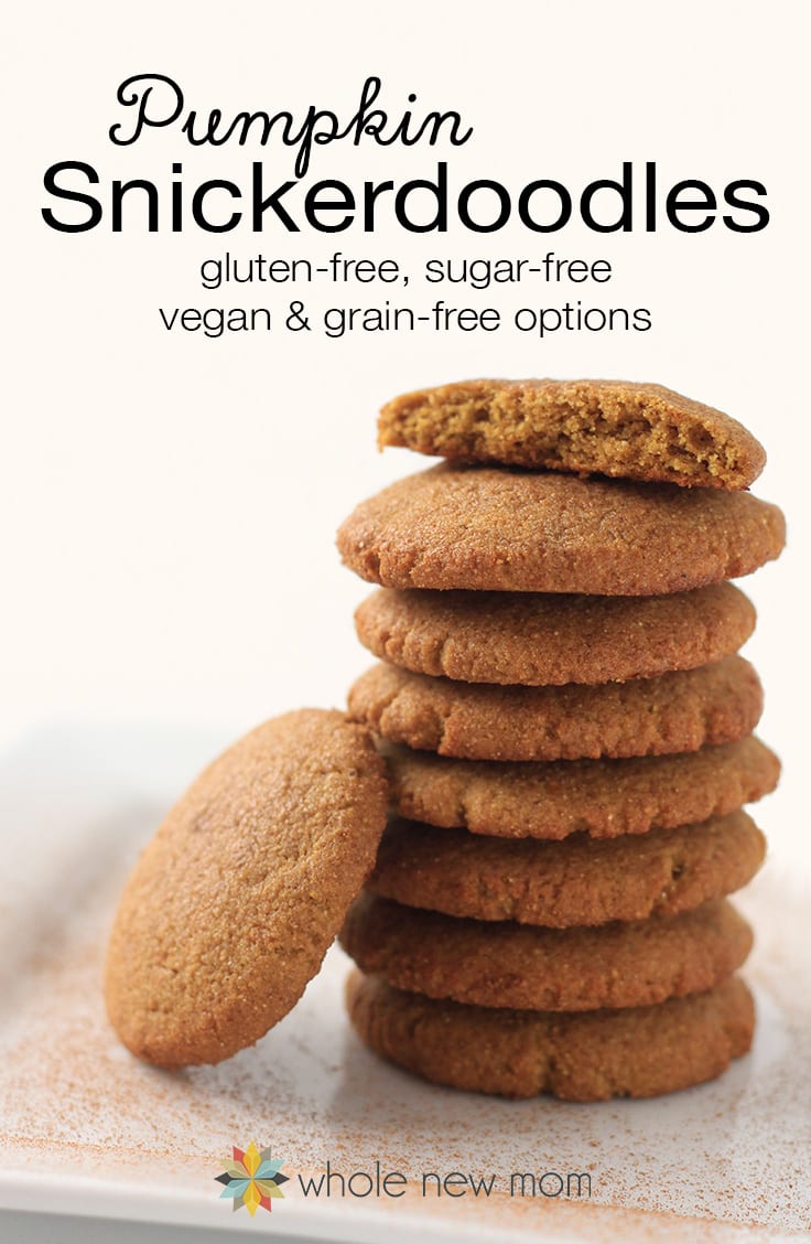 Pumpkin Snickerdoodles Gluten Free W  Grain Free Option