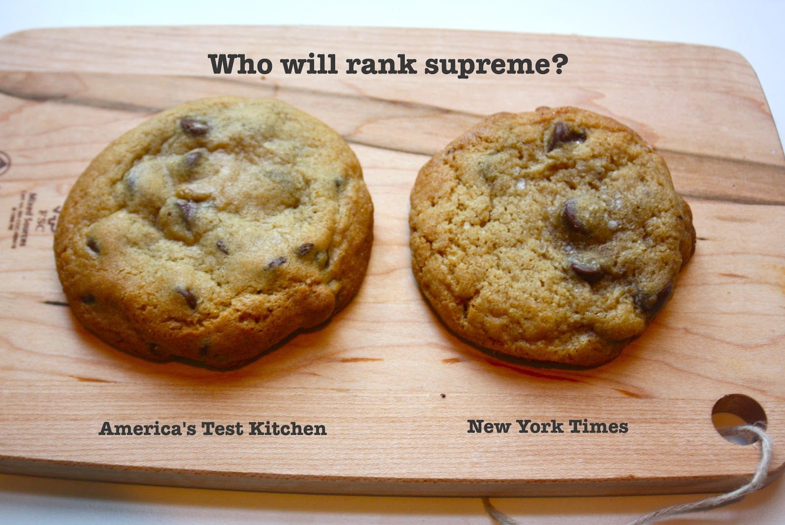 Recipe Showdown  Chocolate Chip Cookie