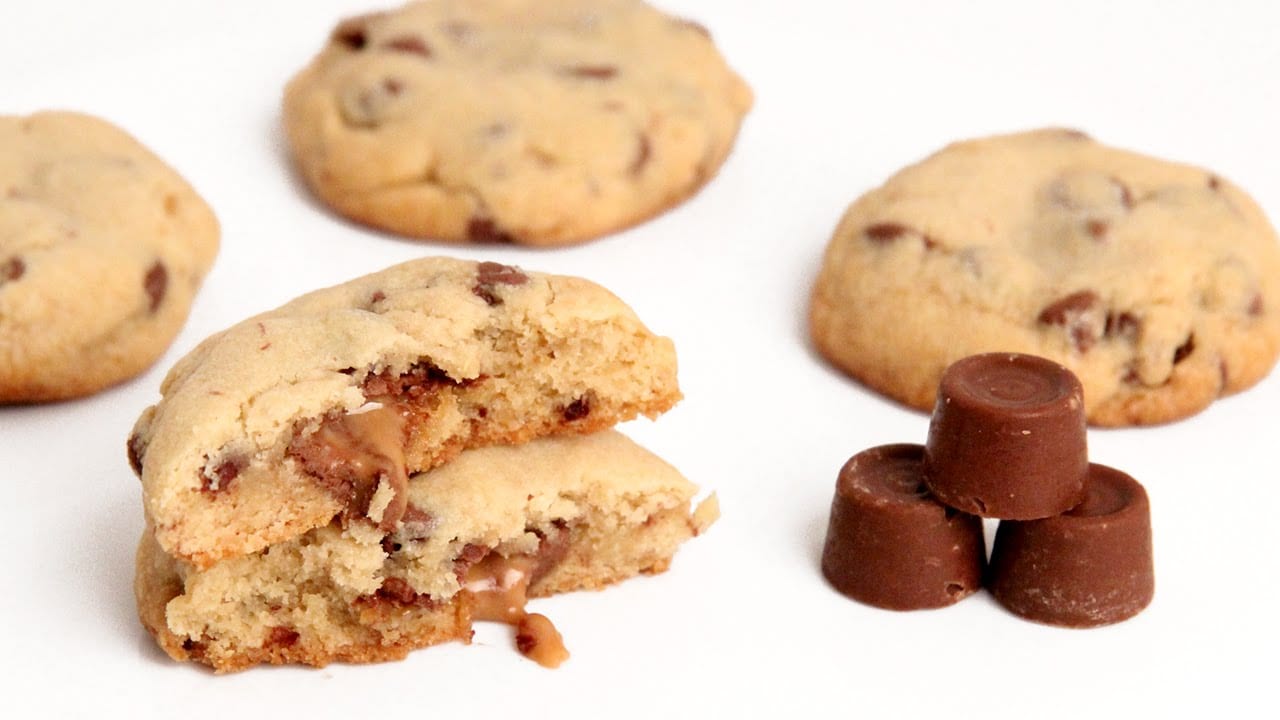 Rolo Stuffed Chocolate Chip Cookie Recipe
