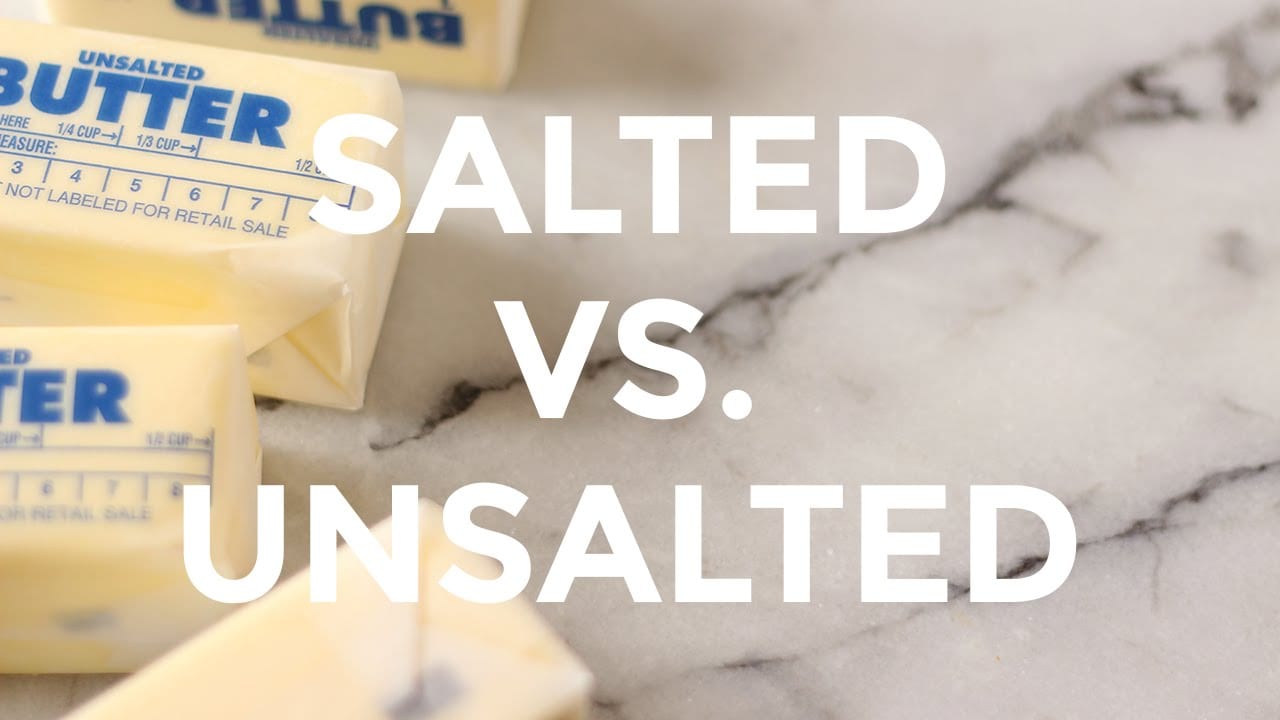 Salted Vs Unsalted Butter