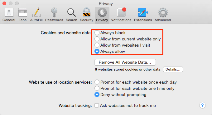 Similiar Clear Cookies On Mac Keywords