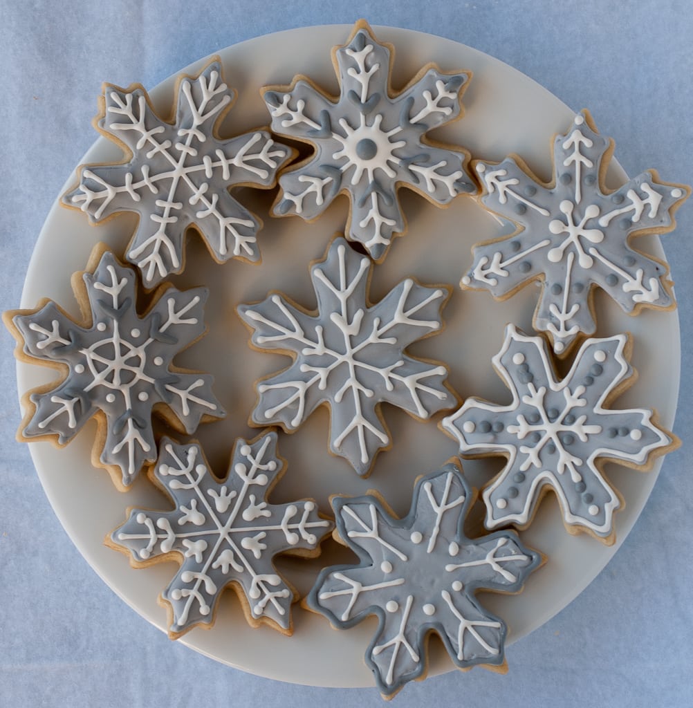 Snowflake Sugar Cookies For  Bloggersforsandyhook