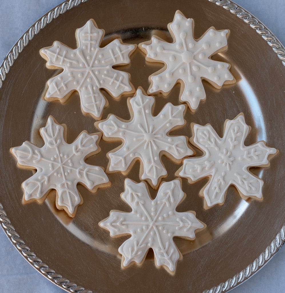 Snowflake Sugar Cookies For  Bloggersforsandyhook