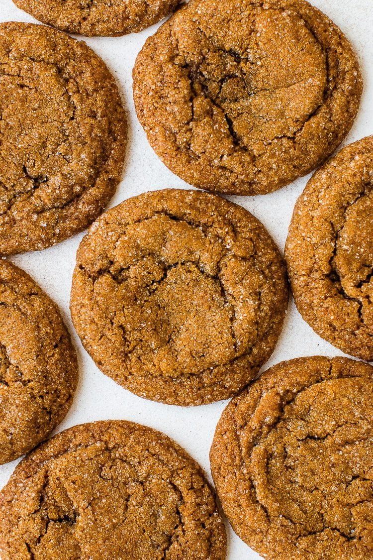 Soft And Chewy Molasses Cookies