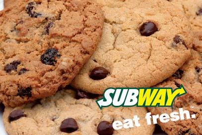 Subway Cookie Calories