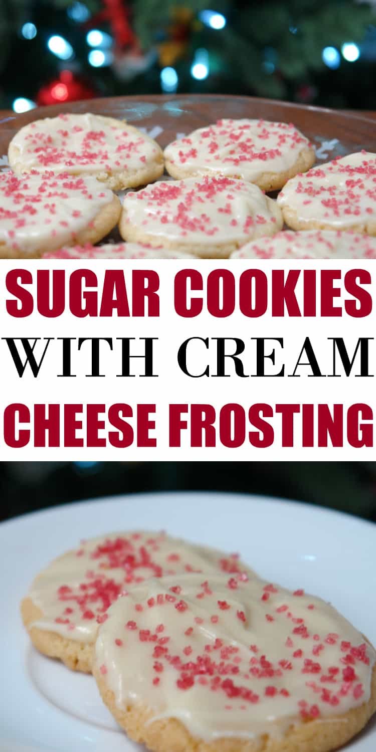 Sugar Cookies With Cream Cheese Frosting Recipe