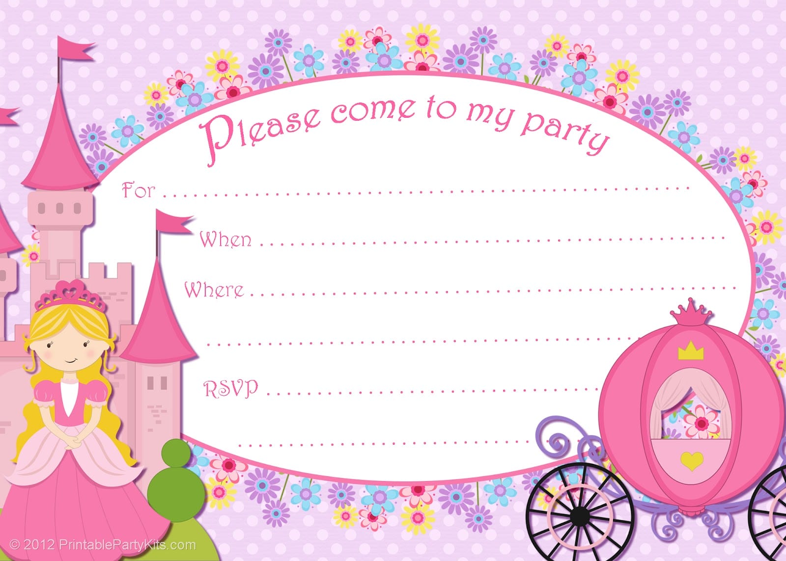 Superb Princess Party Invitations New Of Disney Princess Birthday