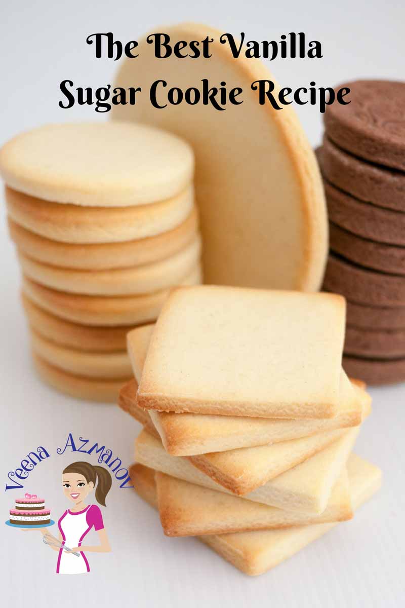 The Best Vanilla Sugar Cookies Recipe