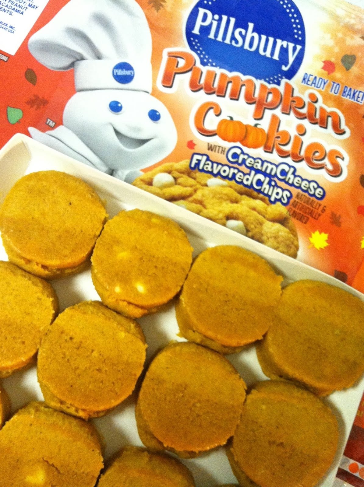 The Holidaze  Pillsbury Pumpkin Cookies