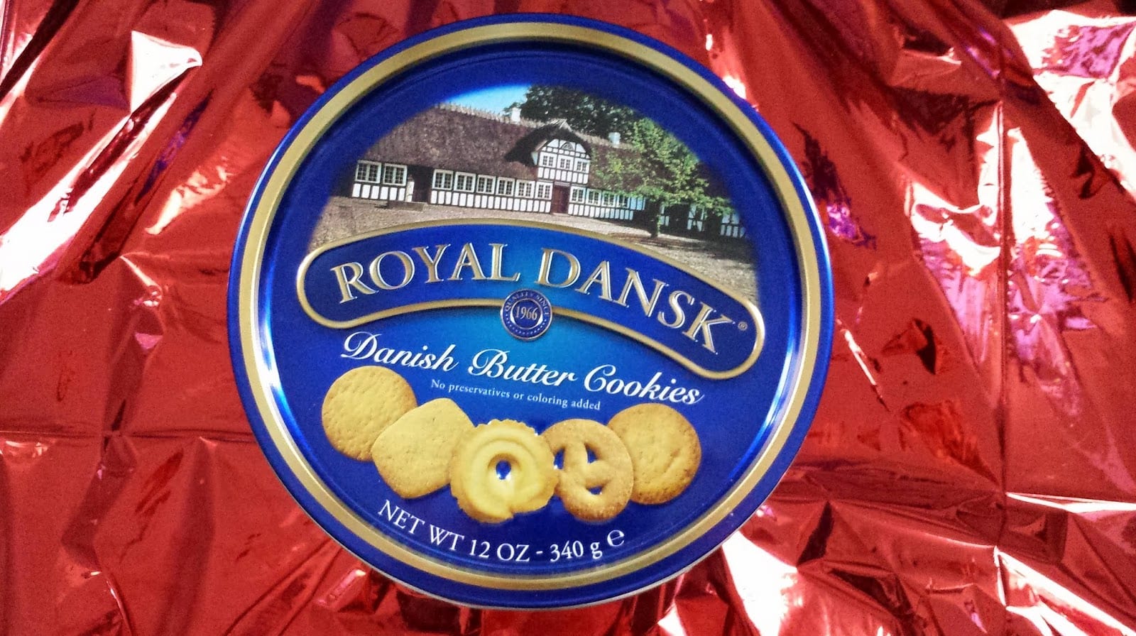 The Stunt Zombie  My Official Christmas Cookie  Royal Dansk Danish
