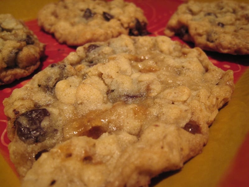 Toffee Chocolate Chip Cookies