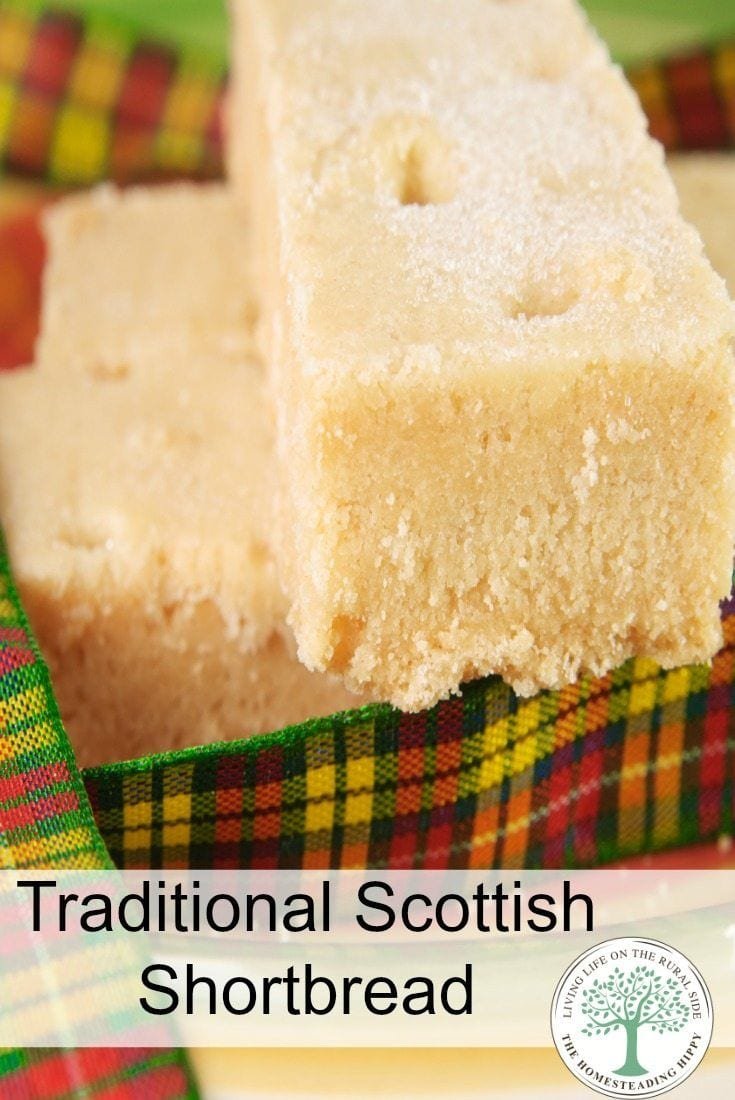 Traditional Scottish Shortbread Cookie Recipe