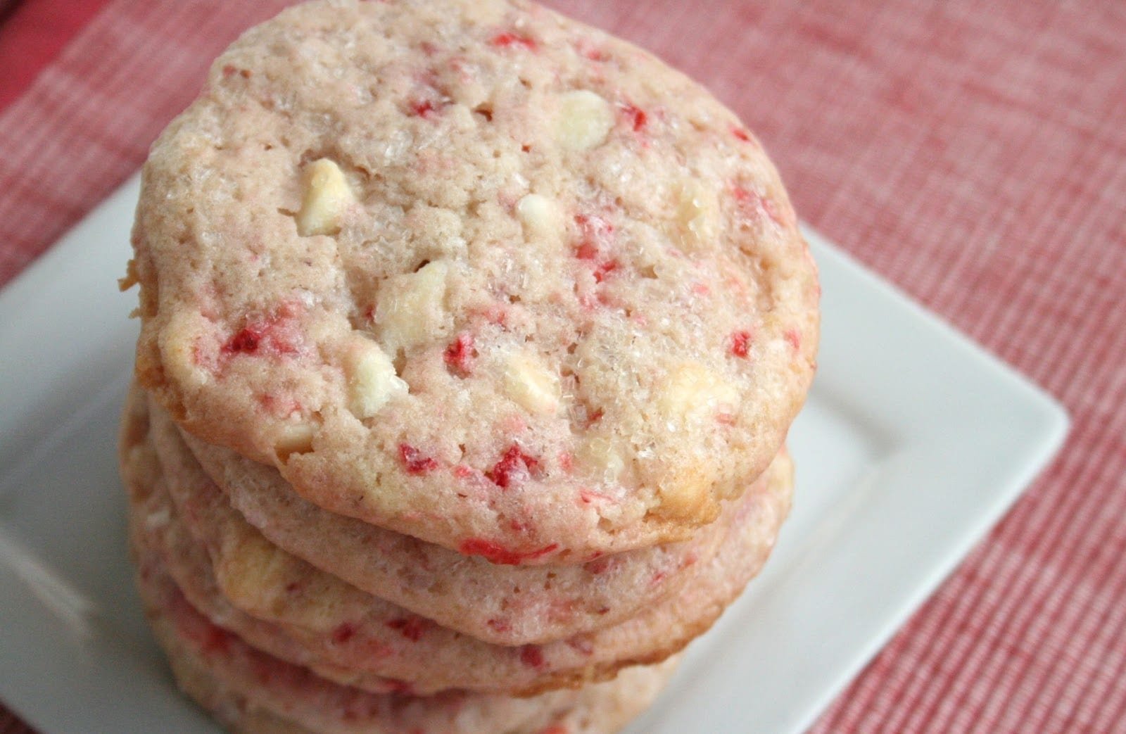 Tune 'n Fork  Strawberry Shortcake Cookies