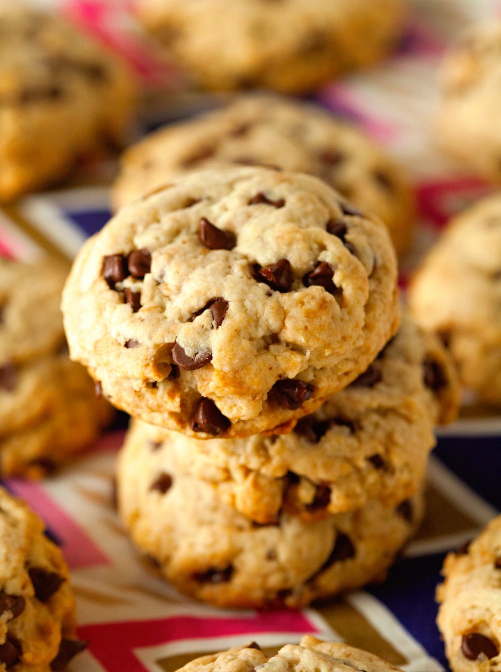 Unbelievably Healthy Chocolate Chip Cookies