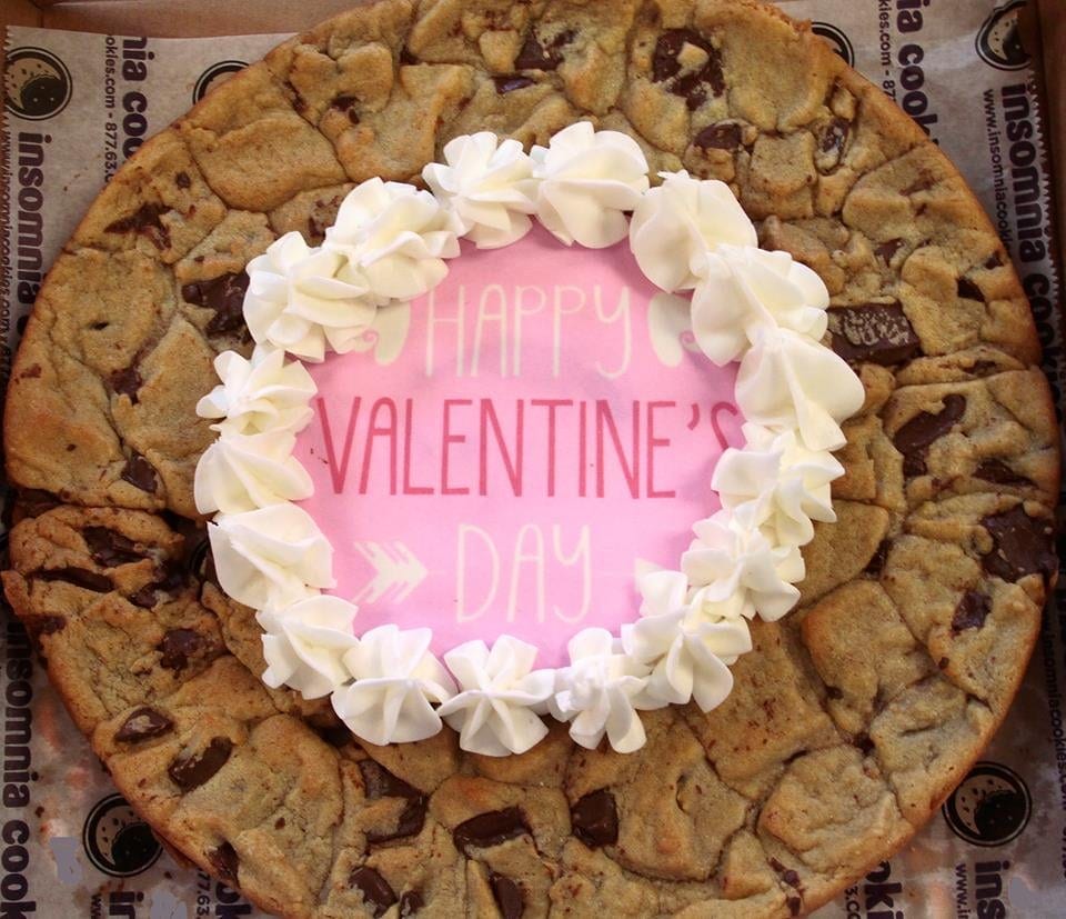 Valentine's Day Cookie Cake