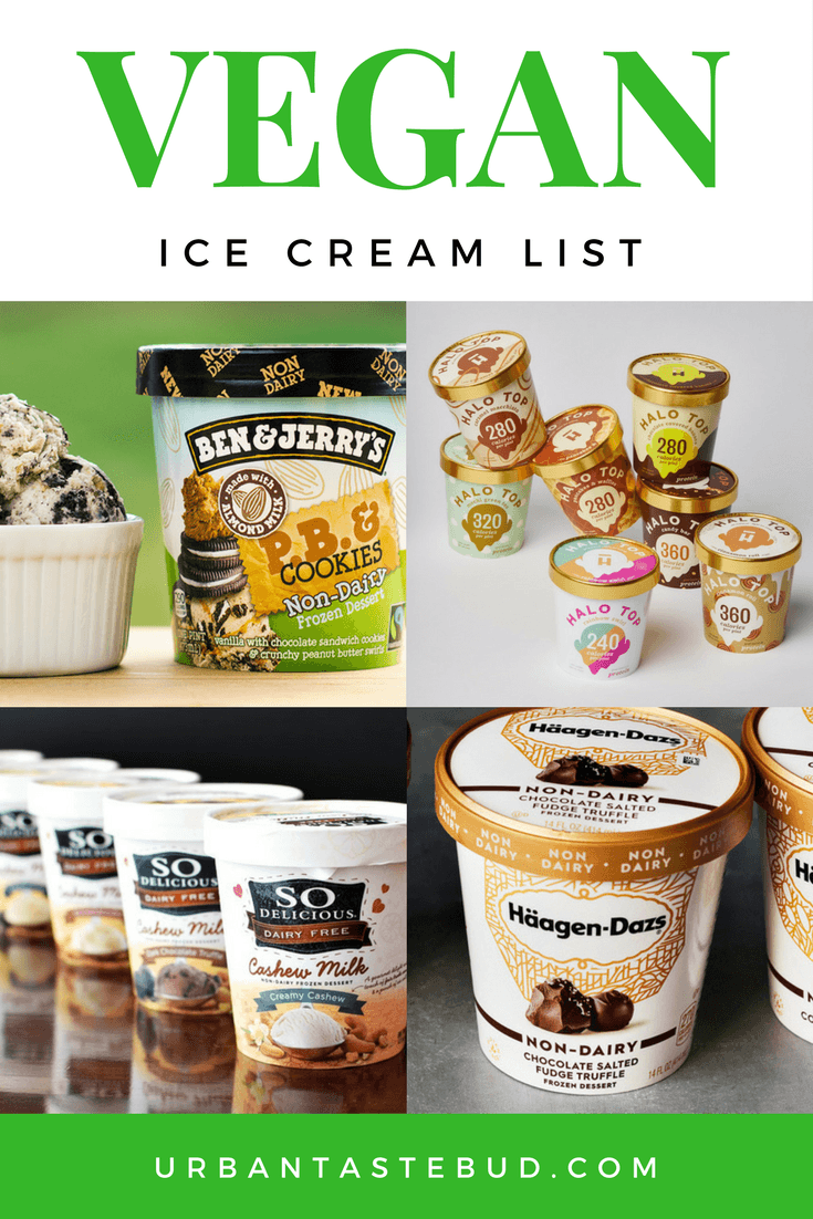 Vegan Ice Cream List