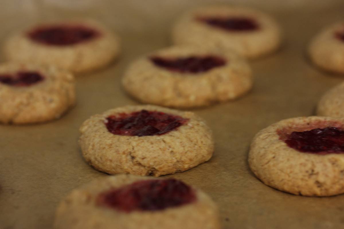 Vegan Thumbprint Cookies Recipe
