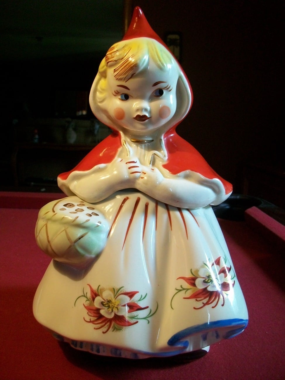 Vintage Regal Little Red Riding Hood Cookie And Similar Items