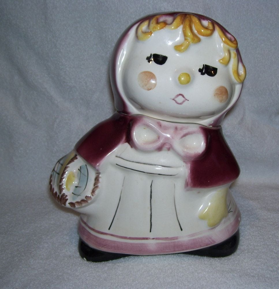 Vintage Weiss Little Red Riding Hood Cookie Jar