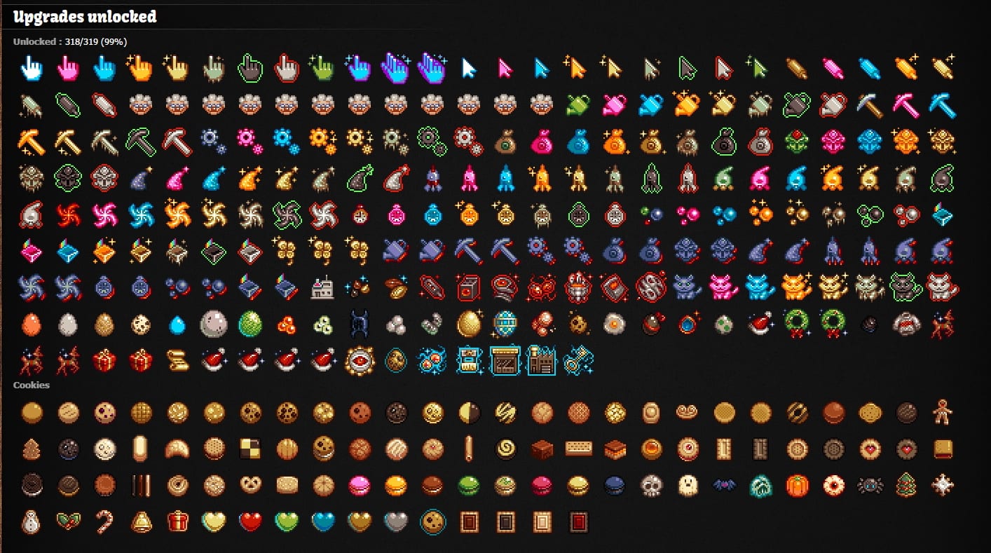 Which Upgrade Am I Missing    Cookieclicker