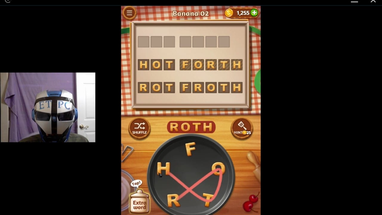 Word Cookies Banana 02 Solved