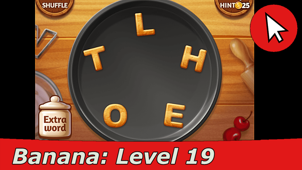 Word Cookies Banana 19