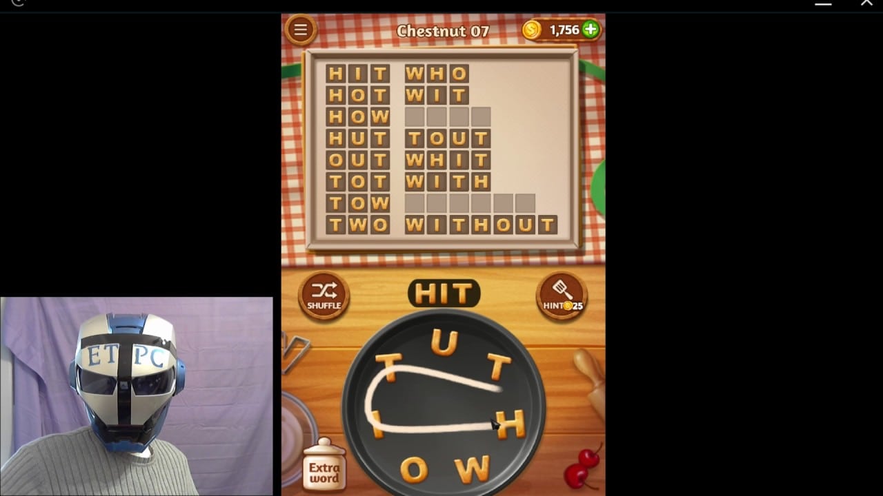 Word Cookies Chestnut 7 Solved
