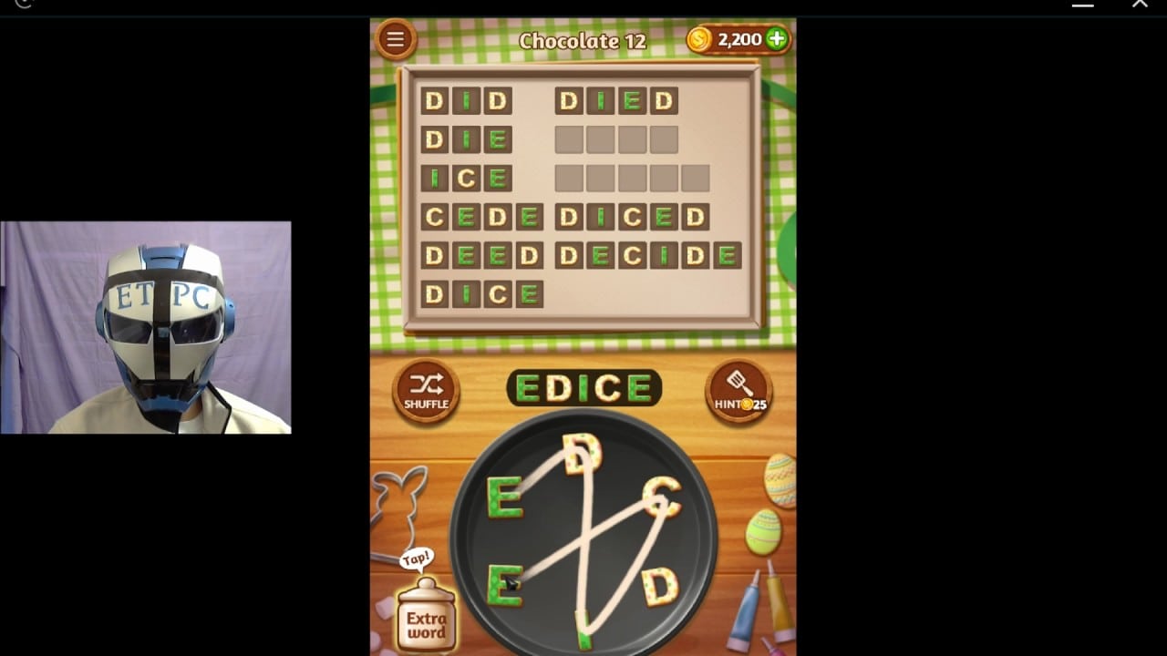Word Cookies Chocolate 12 Solved