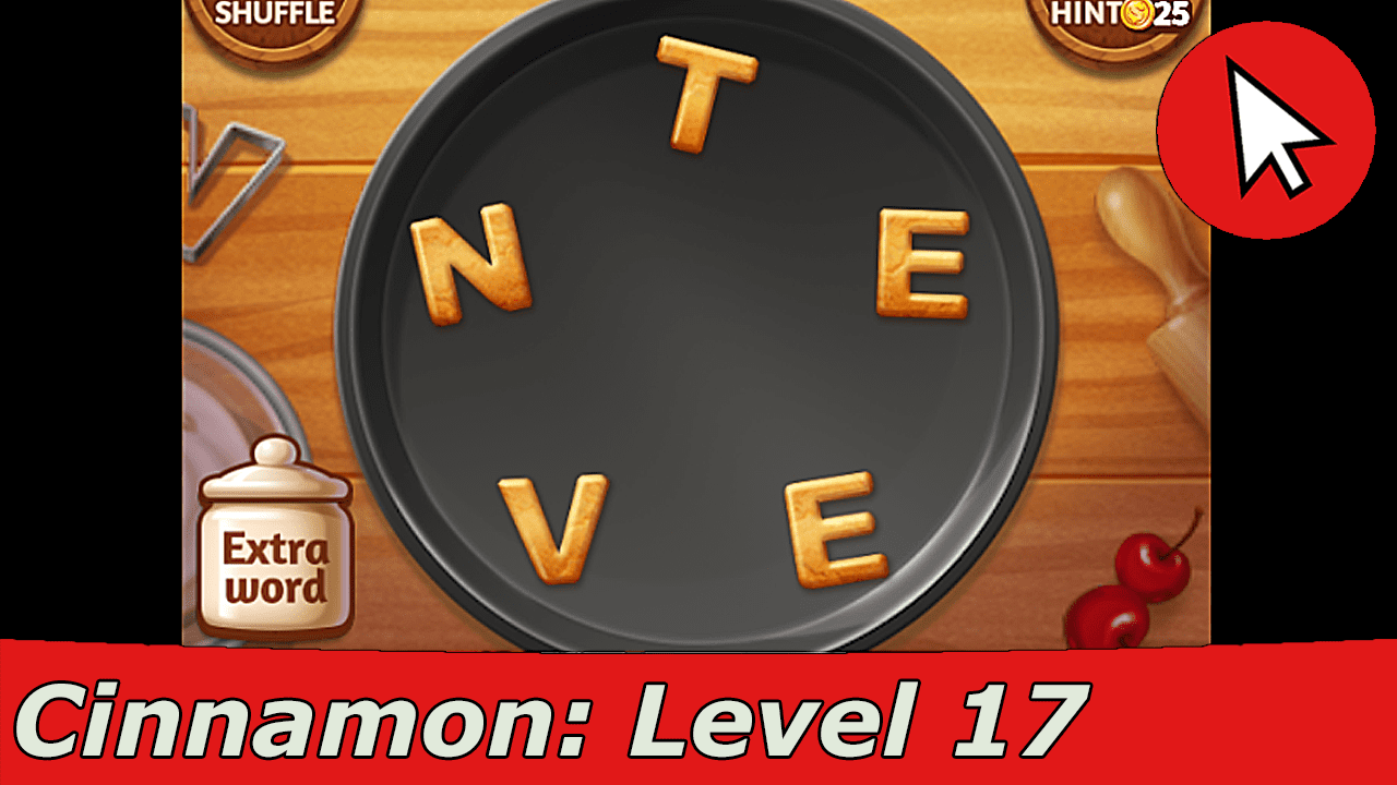 Word Cookies Cinnamon 17 Answers