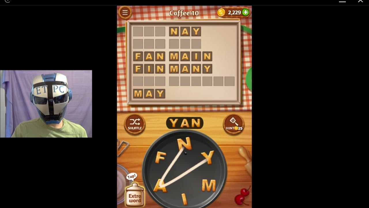 Word Cookies Coffee 10 Solved