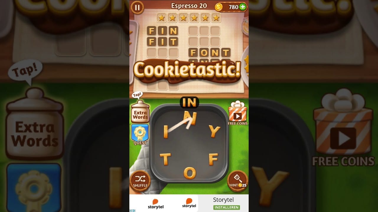 Word Cookies Commis Chef