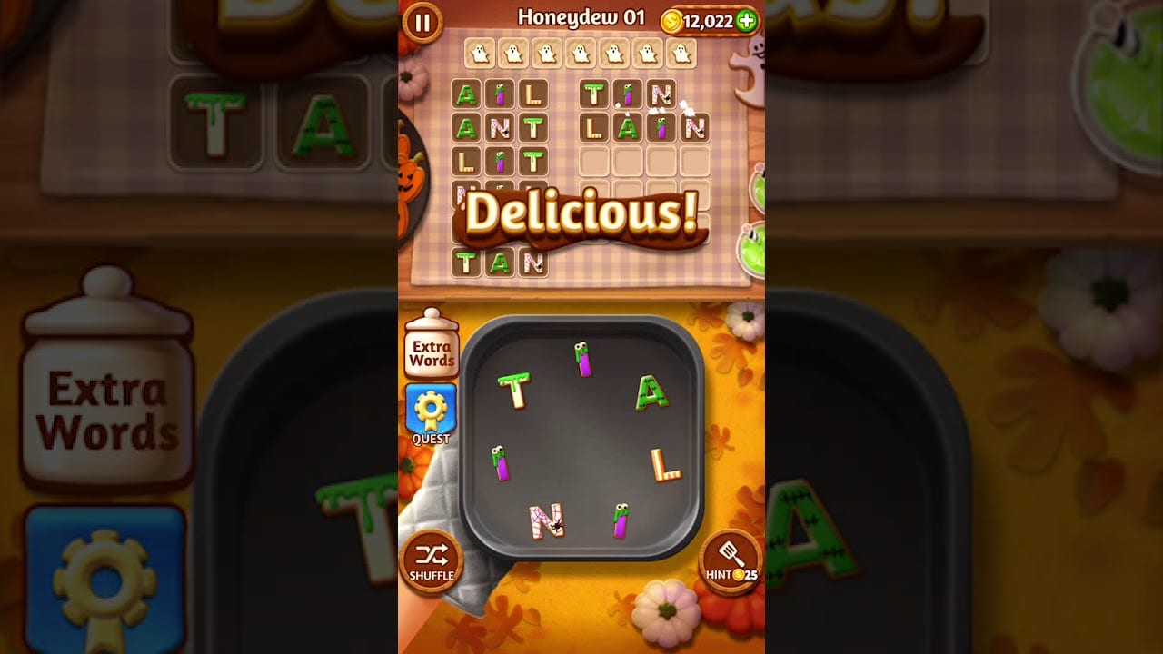 Word Cookies Honeydew 1