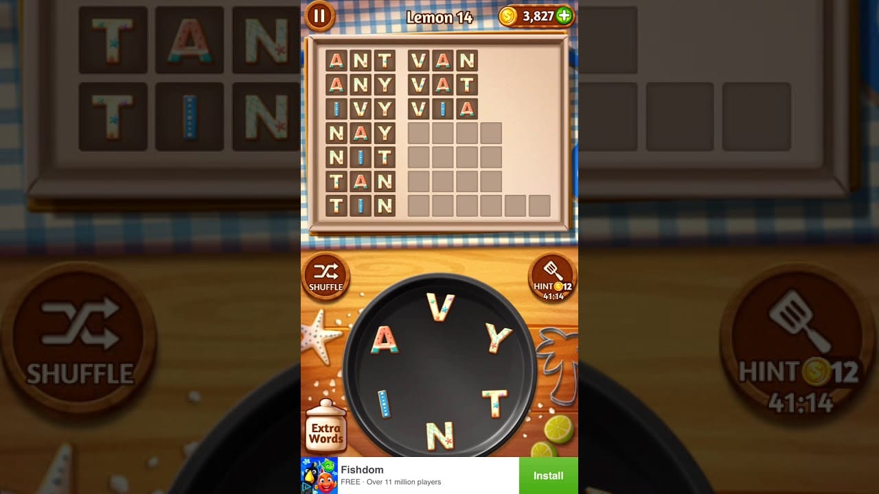 Word Cookies Lemon 14