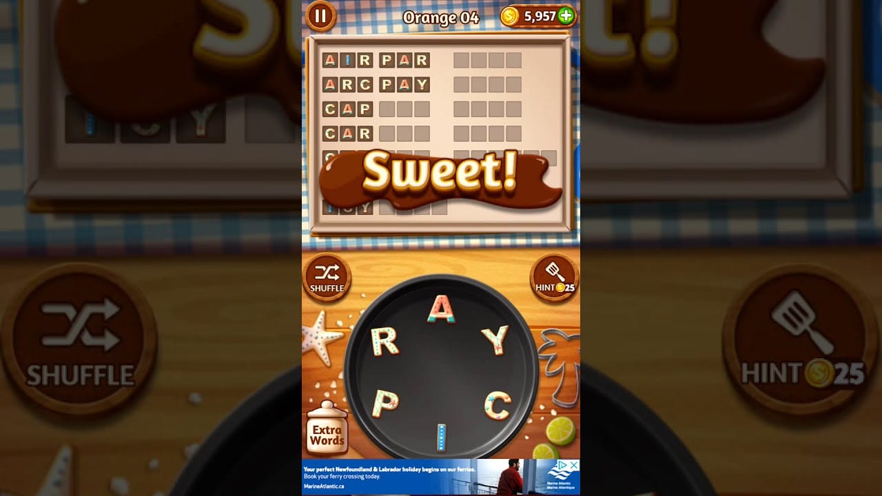 Word Cookies Orange 4