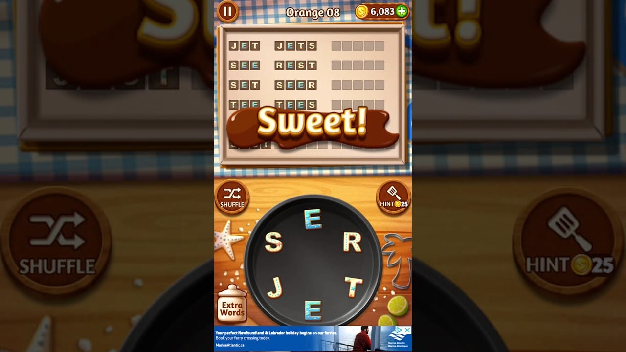 Word Cookies Orange 8
