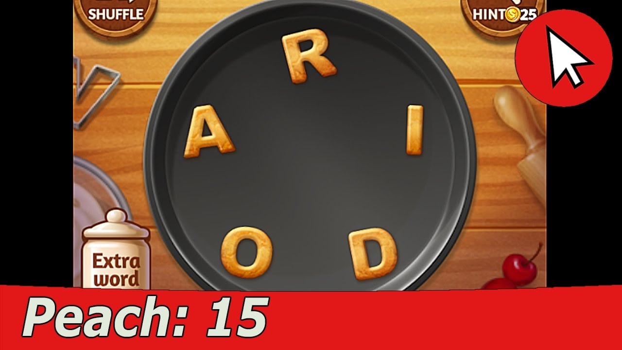 Word Cookies Peach 15 Answers Guide