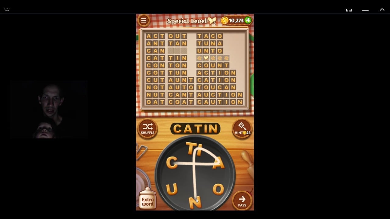 Word Cookies, Star Chef, 1st Carrot Special Level Solved