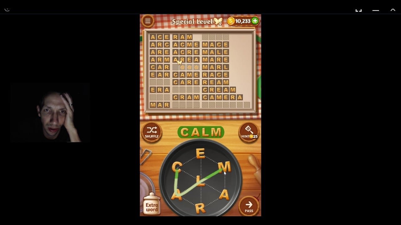 Word Cookies, Star Chef, 1st Orange Special Level Solved