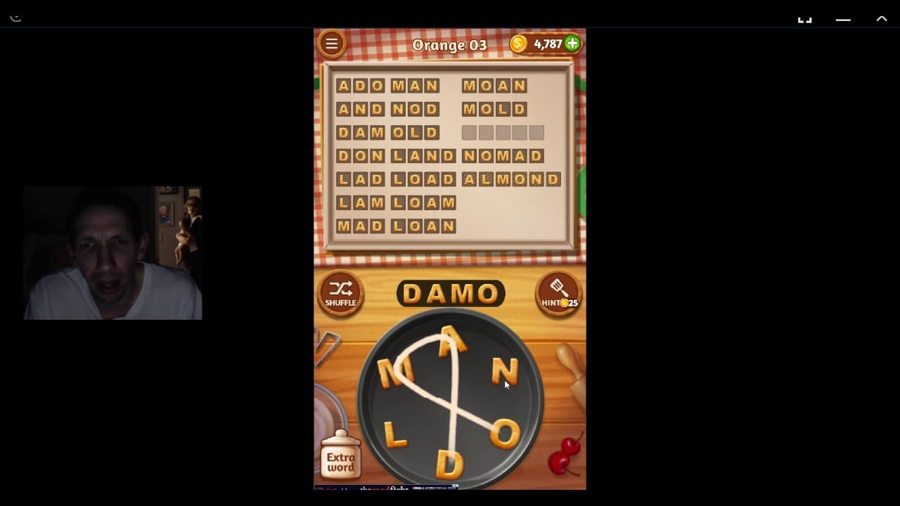 Word Cookies, Star Chef, Orange Level 3