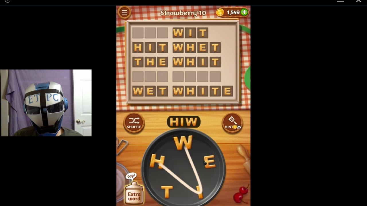 Word Cookies Strawberry 10 Solved