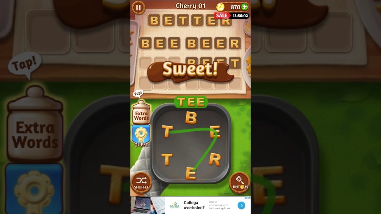 Word Cookies Talented Chef