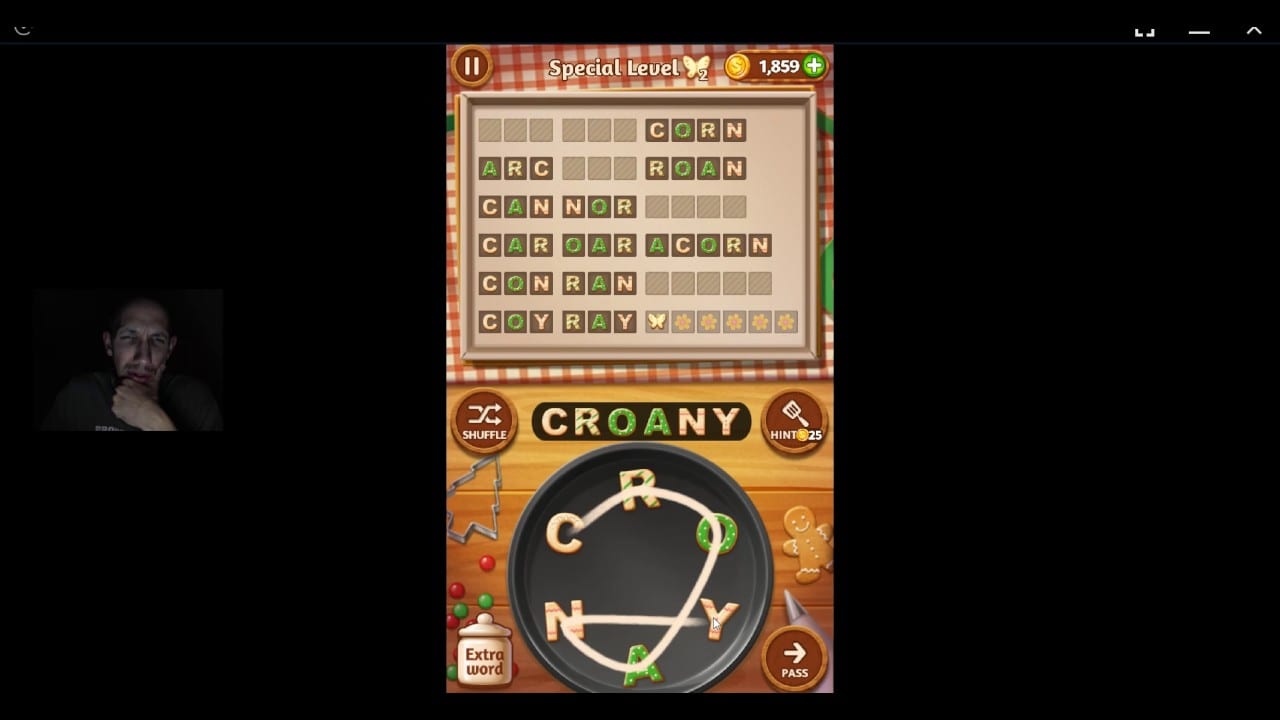 Word Cookies, Talented Chef, Peach Updated 2nd Special Level
