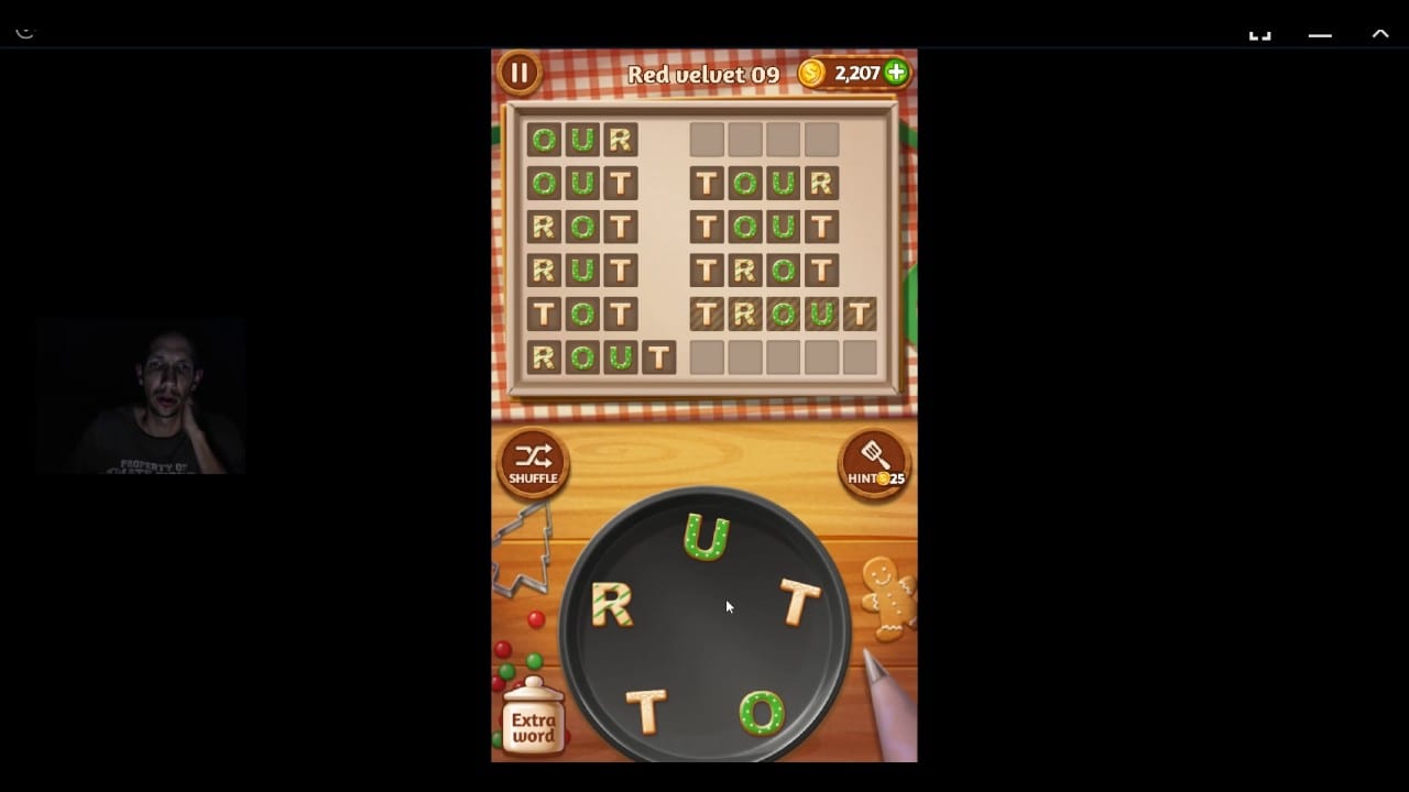 Word Cookies, Talented Chef, Red Velvet Updated Level 9 Solved