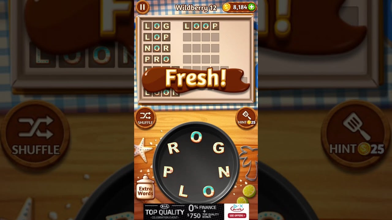 Word Cookies Wildberry 12
