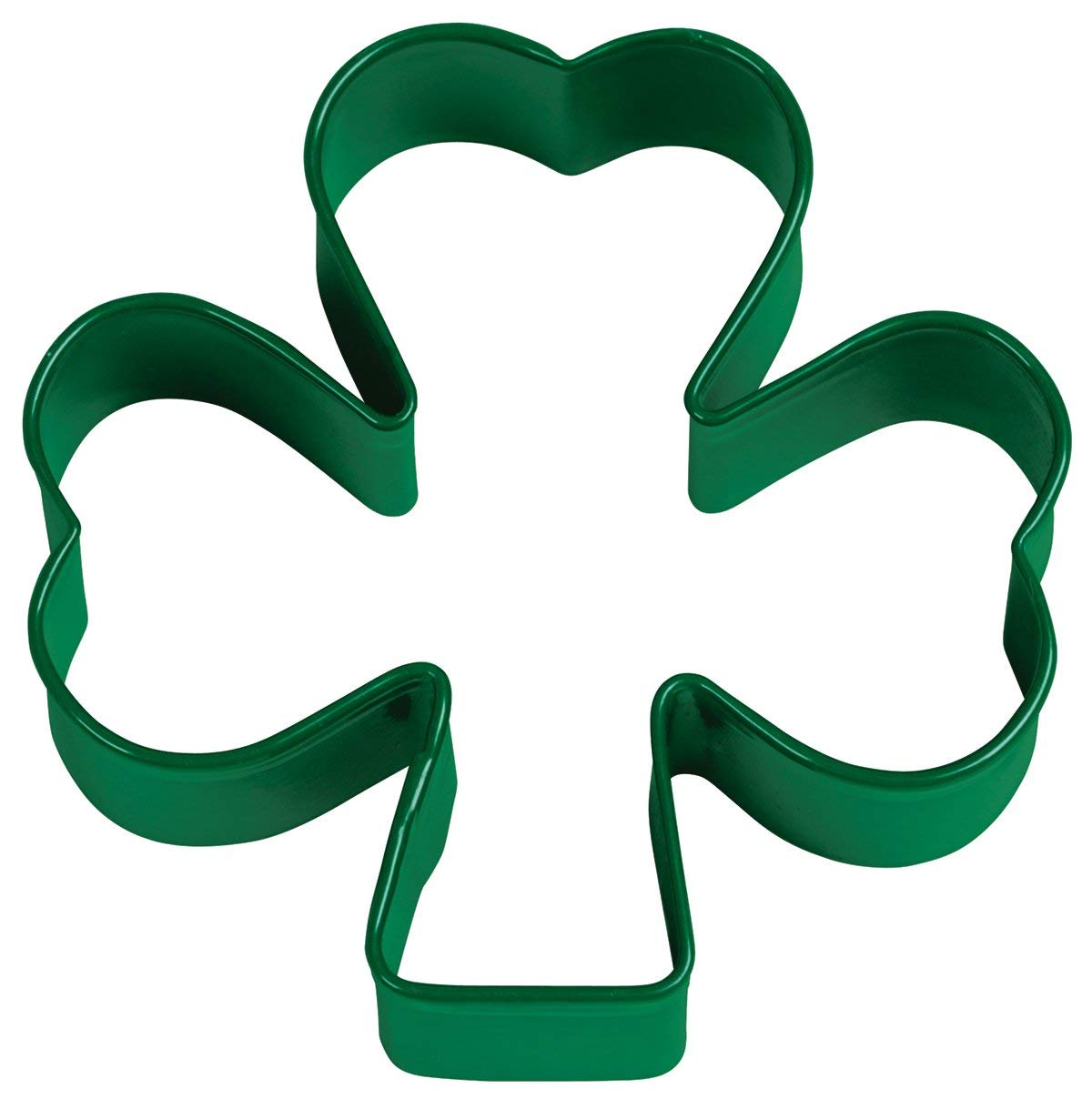 Amazon Com  Wilton Green Metal Shamrock Cookie Cutter  Kitchen